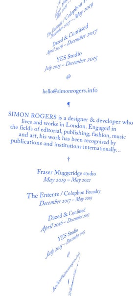 Simon Rogers Mobile Preview