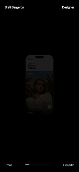 Brett Bergeron Mobile Preview