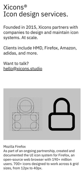 Xicons Studio Mobile Preview