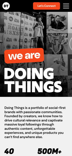 Doing Things Media Mobile Preview