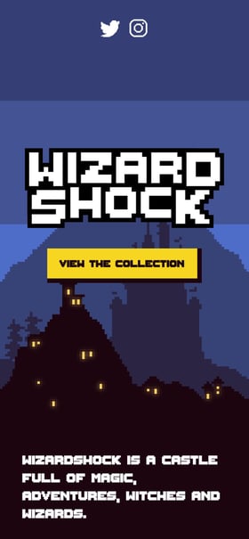 Wizardshock Mobile Preview