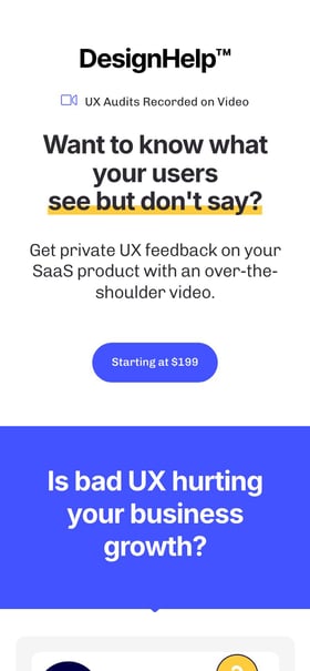 DesignHelp Mobile Preview