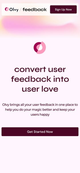 Olvy Beta Mobile Preview