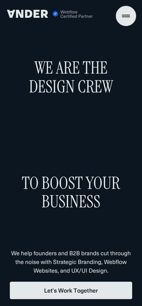 Ander.Agency Mobile Preview