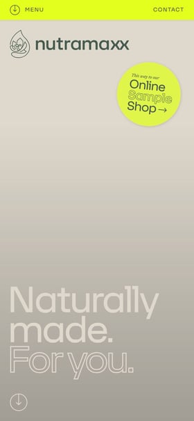 Nutramaxx Mobile Preview