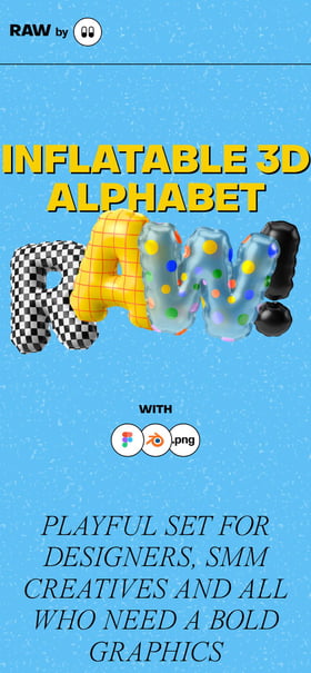 Inflatable 3D Alphabet Mobile Preview