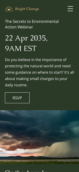 Bright Change Mobile Preview