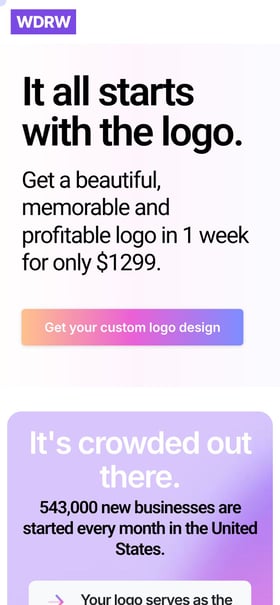 Woodrow Mobile Preview