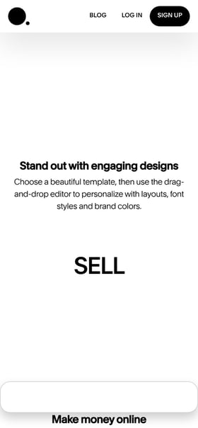 Bio Sites Mobile Preview