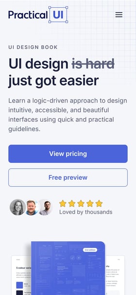 Practical UI Mobile Preview