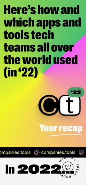 Company Tools Recap 2022 Mobile Preview