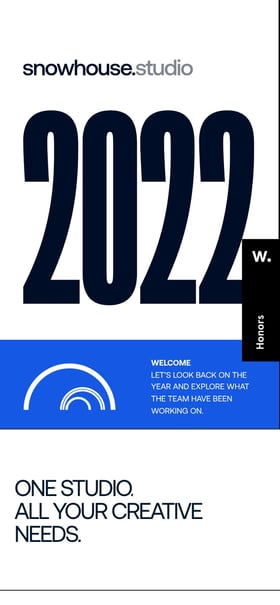 Snowhouse Studio 2022 Year in Review Mobile Preview