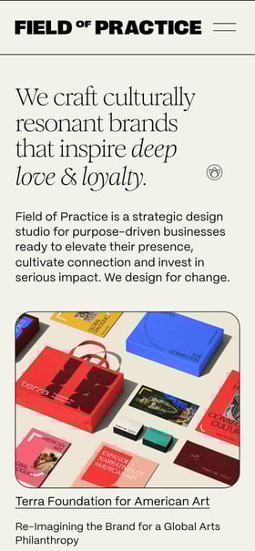 Field of Practice Mobile Preview