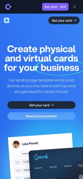 Fintech Mobile Preview