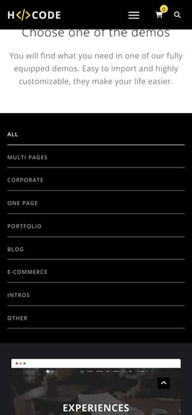 H-Code Mobile Preview