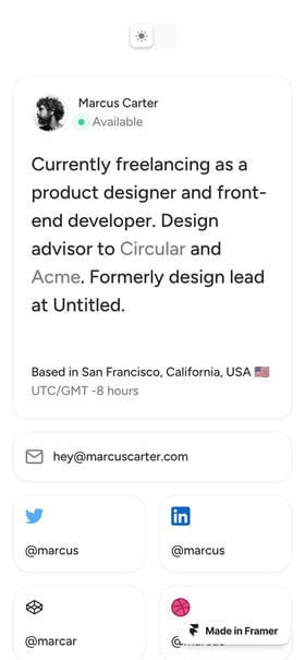 Horizontal Mobile Preview