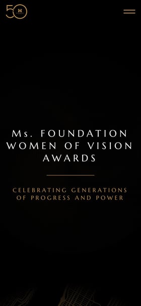 Ms. Foundation’s Women of Vision Awards Mobile Preview