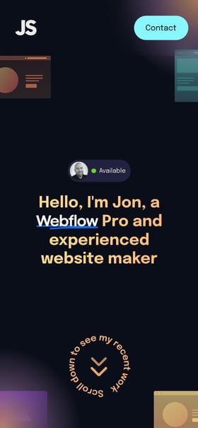 Jon Swain Mobile Preview