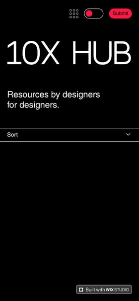 10x Designers Mobile Preview