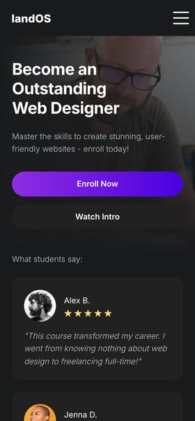 LandOS Mobile Preview