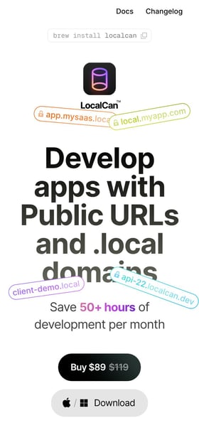 LocalCan Mobile Preview