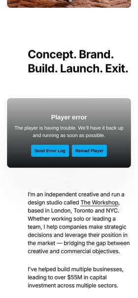 Jason Briscoe Mobile Preview