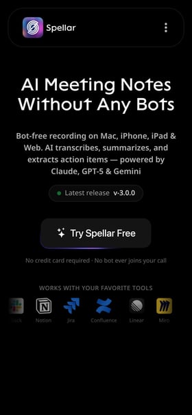 Spellar Mobile Preview