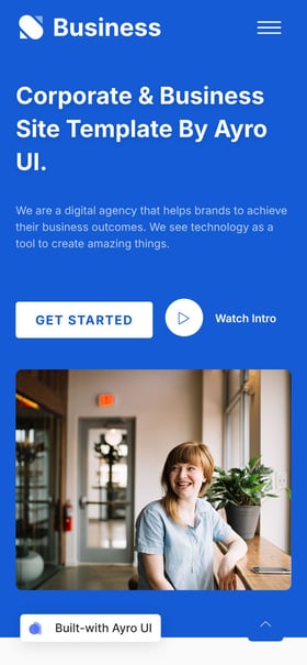 Ayro Business Mobile Preview