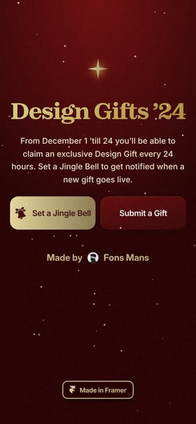 Design Gifts Mobile Preview