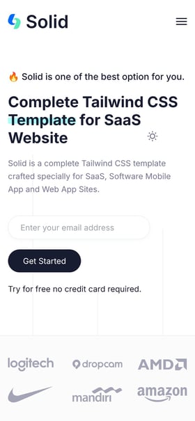 Solid Mobile Preview