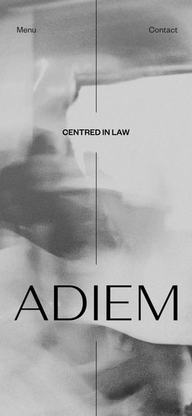 Adiem Law Mobile Preview