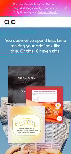 Content On Demand Mobile Preview