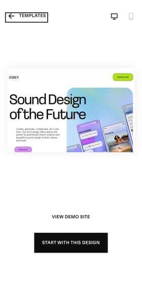Essex Mobile Preview