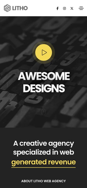 Litho Mobile Preview