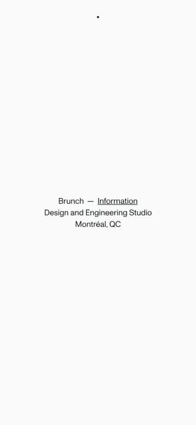 Brunch Mobile Preview