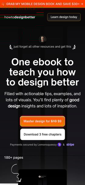 How To Design Better Ebook Mobile Preview