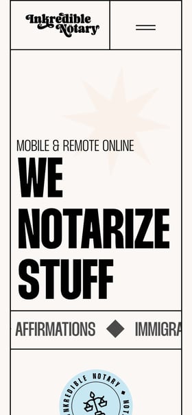 Inkredible Notary Mobile Preview