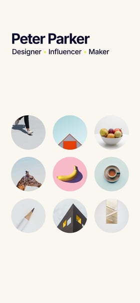 Minimalistic Mobile Preview