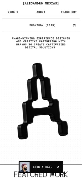 Alejandro Mejias Mobile Preview