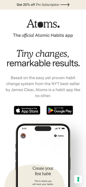 Atoms Mobile Preview