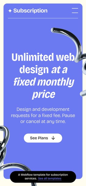 Subscription Mobile Preview