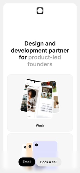 The Outline Design Mobile Preview