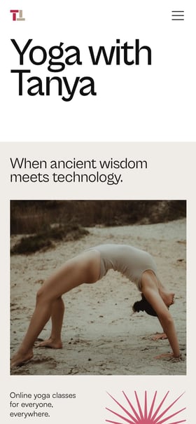Yoga with Tanya Mobile Preview