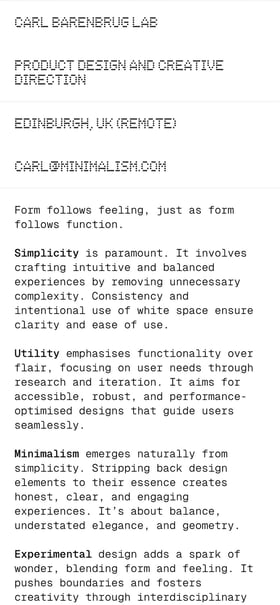 Carl Barenbrug LAB Mobile Preview