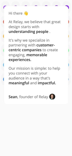 Relay: Design studio Mobile Preview