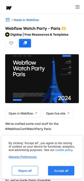Watch Party Mobile Preview
