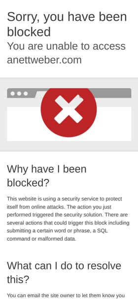 Anett Weber Mobile Preview