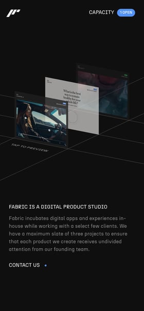 Fabric Mobile Preview