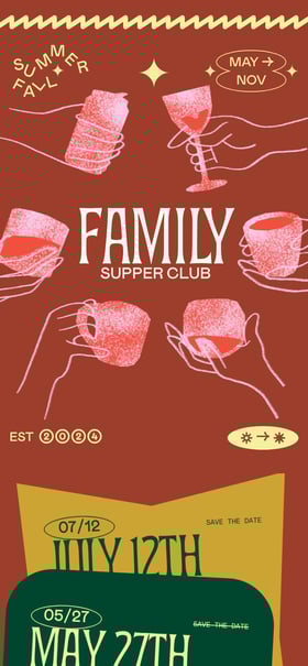 Family Supper Club Mobile Preview