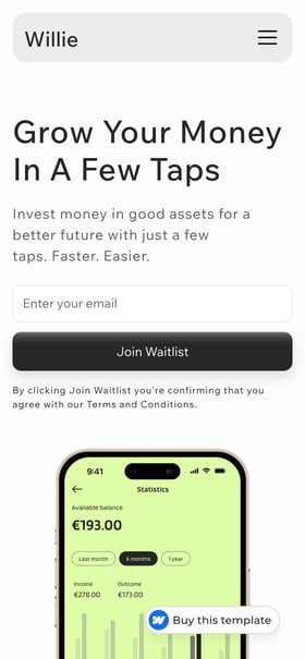 Willie Mobile Preview